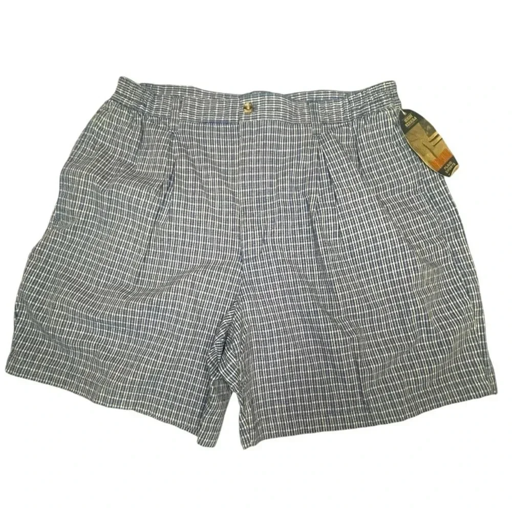 High Sierra Men’s Plaid Walking Shorts, Size 38, New with Tags – Comfortable